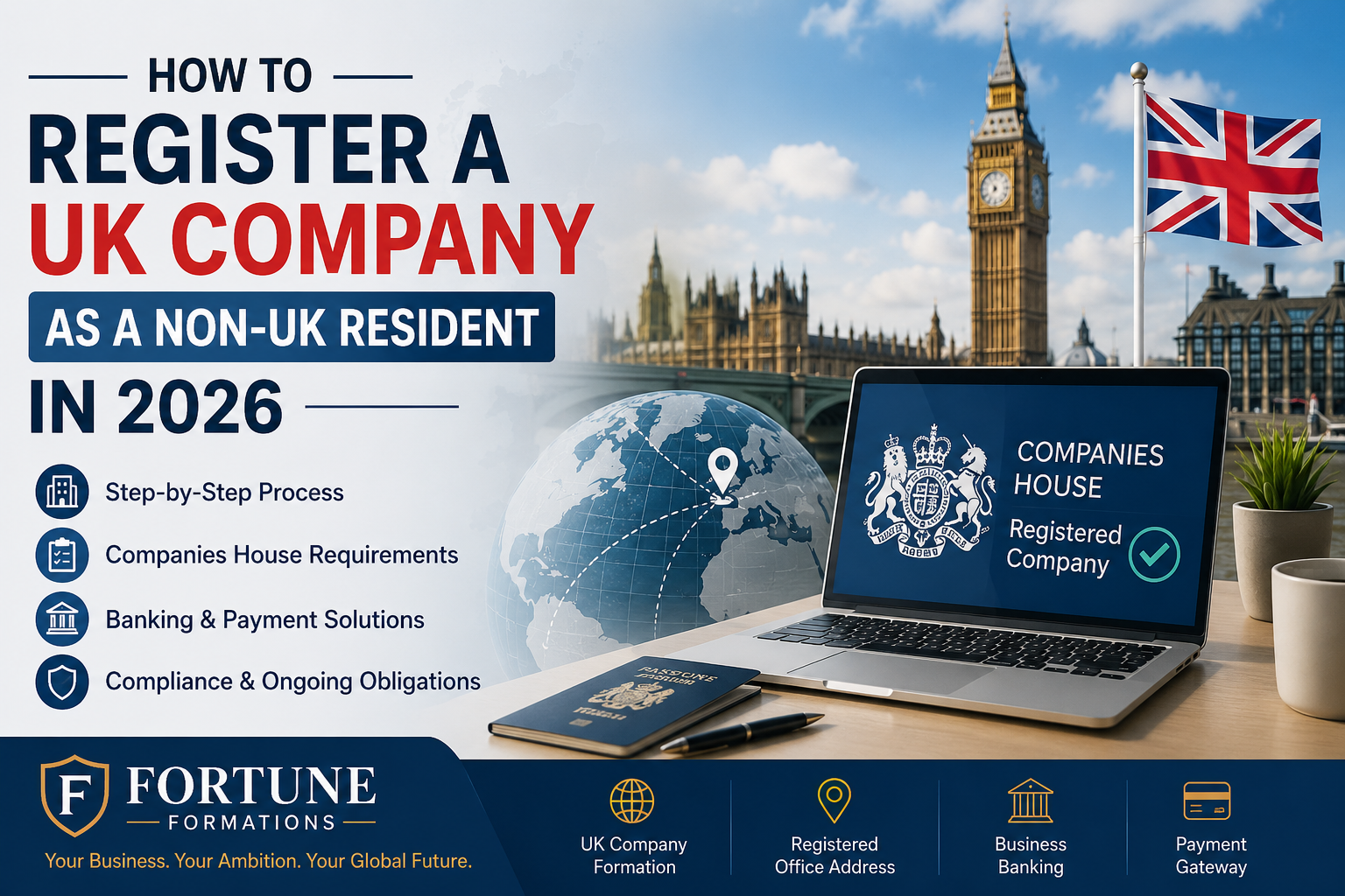 How to Register a UK Company as a Non-UK Resident in 2026: Complete Guide
