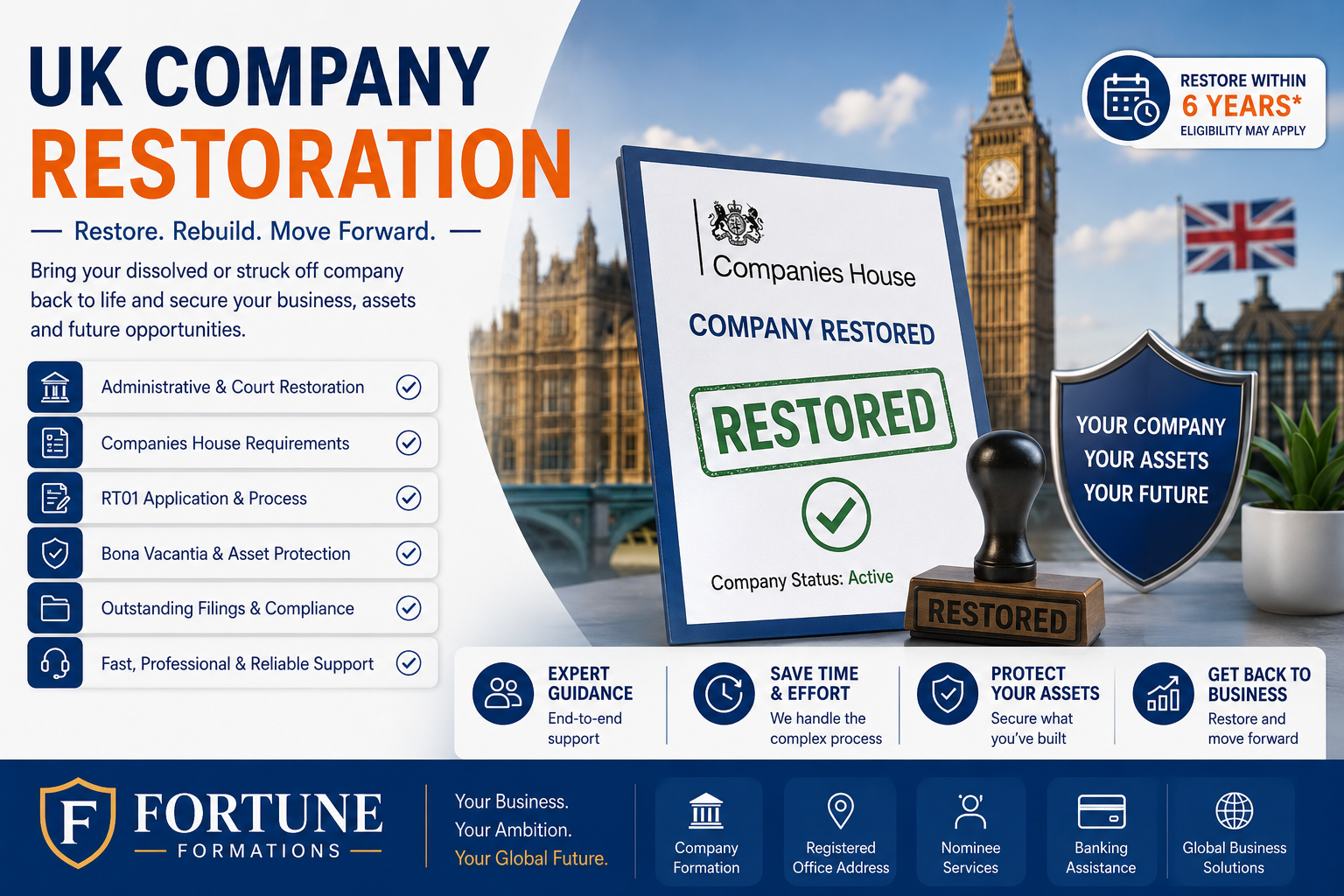 UK Company Restoration in 2026: How to Restore a Dissolved Company