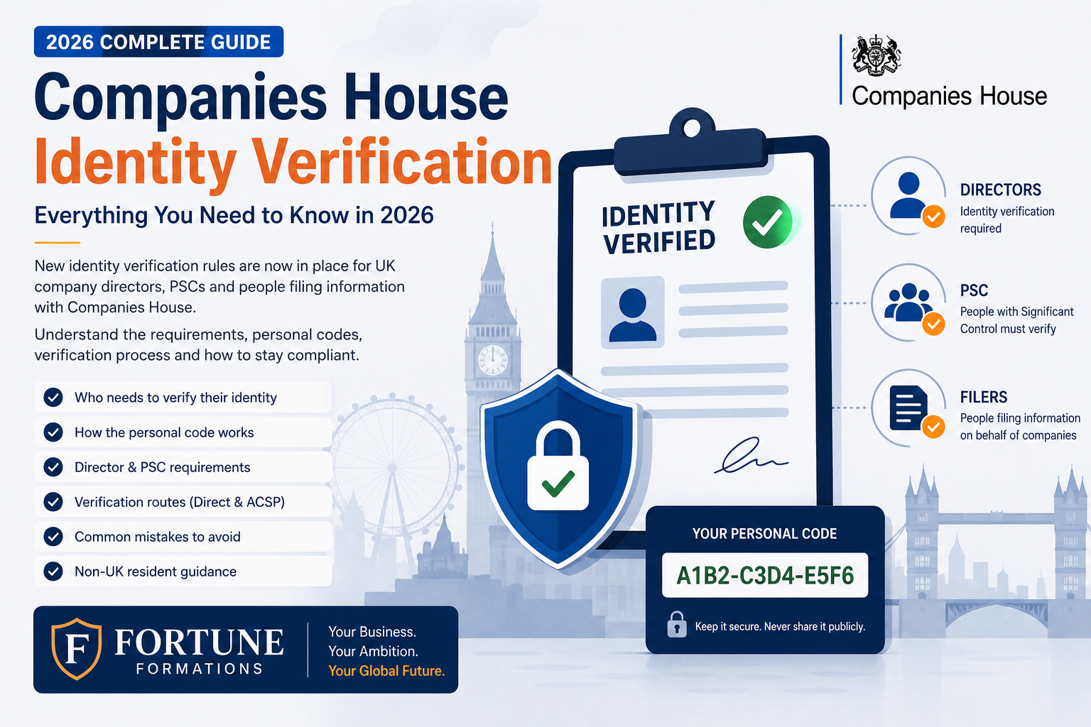 Companies House Identity Verification 2026: Complete Guide for UK Company Directors &amp; Business Owners