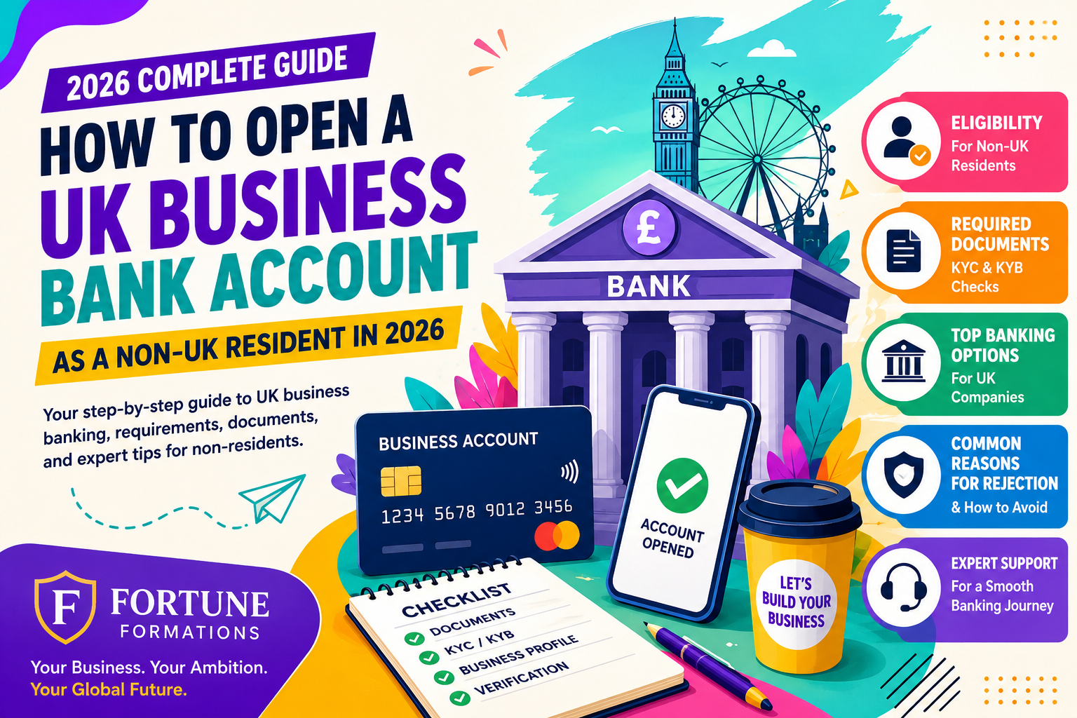 How to Open a UK Business Bank Account as a Non-UK Resident in 2026